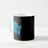 Yeet Funny Slang Quote Humor Meme  コーヒーマグカップ (正面左)