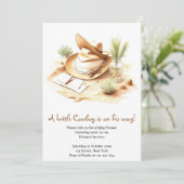 Yehaw Jubilations：ワイルドウエストカウボーイベビーシャワー 招待状 (スタンド正面)