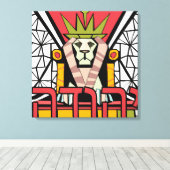 Yehudah Judah キャンバスプリント (インサイチュ (ウッドフロア))