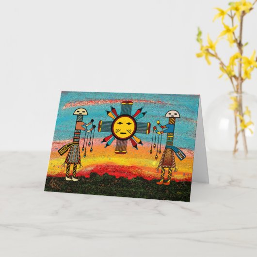 Ye'iiの精神 カード (黄色い花)