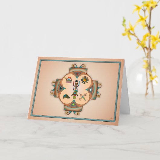 Ye'iiの精神 カード (黄色い花)