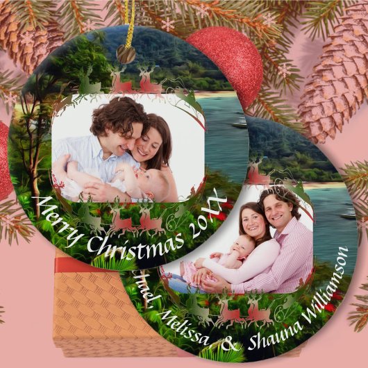 Yelapaクリスマスビュー0828 セラミックオーナメント