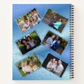 Yelapaビーチ写真コラージュ761 ノートブック (裏面)