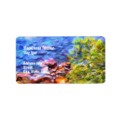 Yelapa風光明媚なパスビュー0819アドレス ラベル (正面)