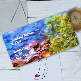 Yelapa風光明媚なパスビュー0819アドレス ラベル