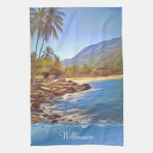 Yelapa Beach 761 キッチンタオル (縦)