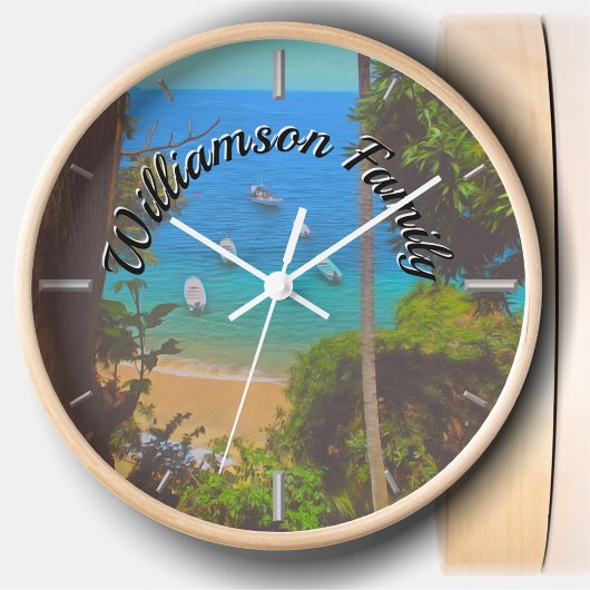 Yelapa Family 1017 壁時計