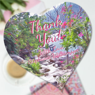 Yelapa Trail 821 Thank You ハートシール