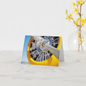 Yella Propella カード (黄色い花)