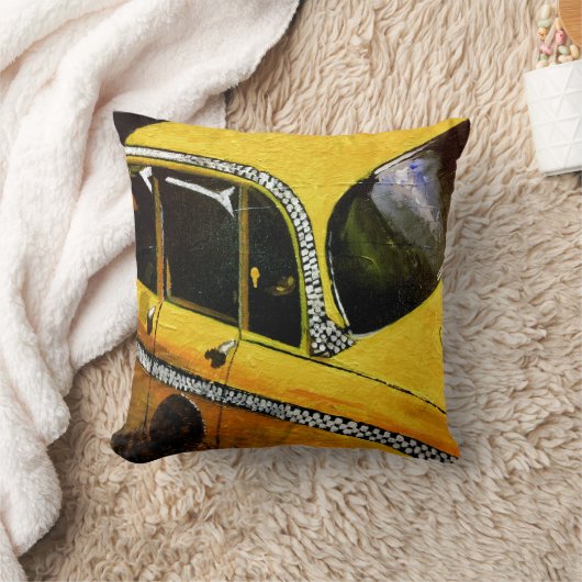 Yelloのタクシーの枕 クッション (ブランケット)