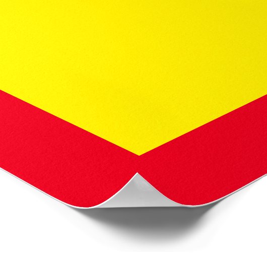 YELLOW ポスター (角)