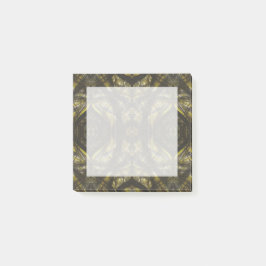 Yellow Abstract Watercolor Art ポストイット