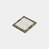 Yellow Abstract Watercolor Art ポストイット (アングル)