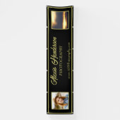 Yellow And Black Photo/Logo Booth Display 横断幕 (縦)