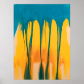 YELLOW AND BLUE APPAREL ポスター (正面)