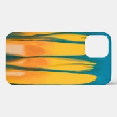 YELLOW AND BLUE APPAREL Case-Mate iPhoneケース (裏面 (横))