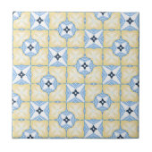 Yellow and Blue Tile  タイル (正面)