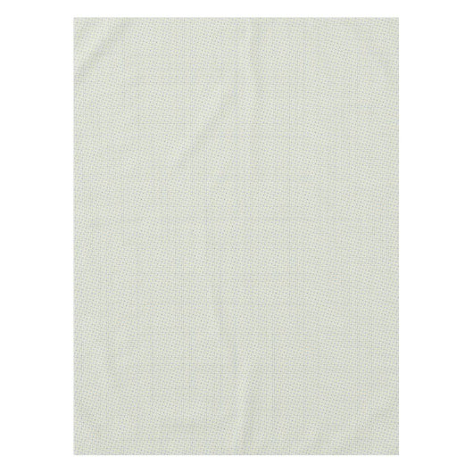 Yellow and Blue Tile Pattern Tablecloth テーブルクロス (正面)