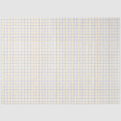 Yellow and Navy Striped Tissue Paper 薄葉紙 (正面)