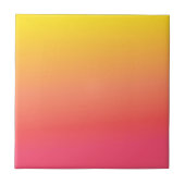 Yellow and Pink Gradient タイル (正面)