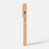 Yellow and pink  iPhoneケース (左側面)