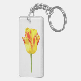 Yellow and red tulip キーホルダー