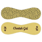 Yellow Animal Print (personalize) ソフトボール (パネル)