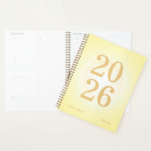 Yellow Aura Big Year Planner プランナー手帳 (ディスプレー)