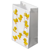 Yellow Baby Chicks Gift Bag スモールペーパーバッグ (裏面アングル)