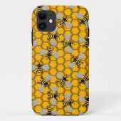Yellow bees Case-Mate iPhoneケース (裏面)