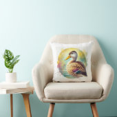 Yellow Billed Duck 180724AREF102 - Watercolor クッション (椅子)