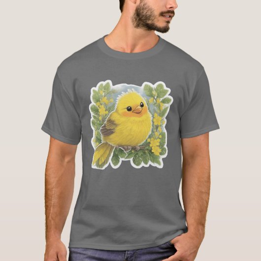 Yellow Bird gift Tシャツ (正面)