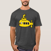 Yellow Bird Submarine retro Tシャツ (正面)