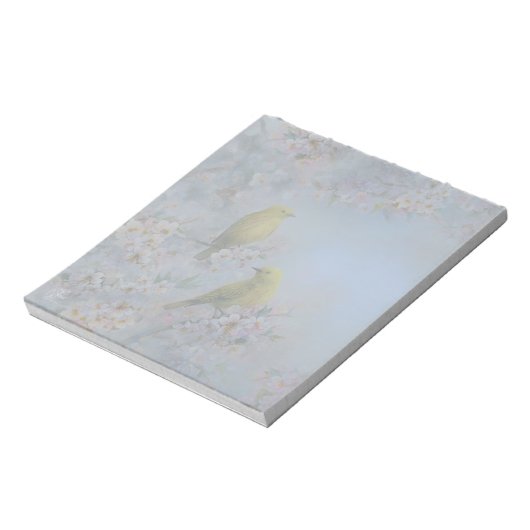 Yellow Birds ノートパッド (回転)