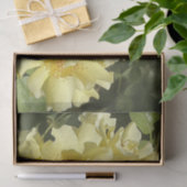 Yellow Botanical Flowers 薄葉紙 (ギフト)