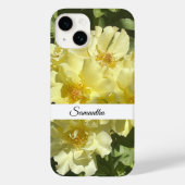 Yellow Botanical Flowers Case-Mate iPhoneケース (裏面)