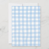 Yellow Bow Lemon Bridal Shower Invitation 招待状 (裏面)