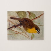 Yellow-breasted Chat by Louis Agassiz Fuertes ジグソーパズル (横)