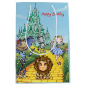 Yellow Brick Road Birthday Adventure ミディアムペーパーバッグ (正面)