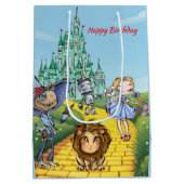 Yellow Brick Road Birthday Adventure ミディアムペーパーバッグ (裏面)