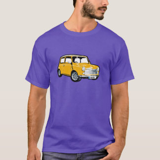 Yellow British car Tシャツ