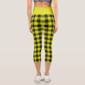 Yellow Buffalo Plaid  カプリレギンス (裏面)