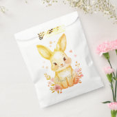 Yellow Bunny Party, Forest Animal Baby Shower フェイバーバッグ (封をした状態)
