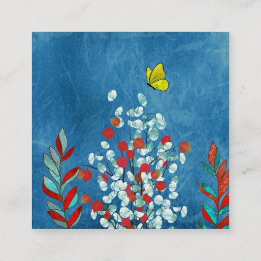 Yellow Butterfly エンクロージャーカード (裏面)