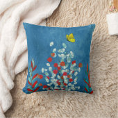 Yellow Butterfly クッション (ブランケット)