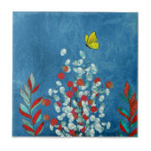 Yellow Butterfly タイル (正面)