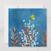 Yellow Butterfly 招待状 (正面)