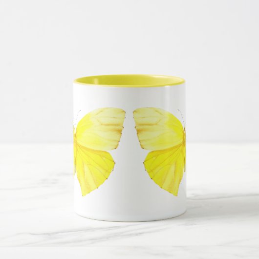 Yellow Butterfly Mug マグカップ (中央)