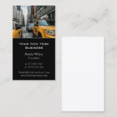 Yellow Cab / Taxi, New York Photo - Business Card 名刺 (正面/裏面)