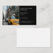 Yellow Cab / Taxi, New York Photo - Business Card 名刺 (正面/裏面)